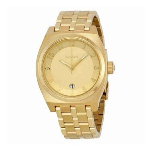 Nixon Men's Monopoly Gold-tone Unisex Watch